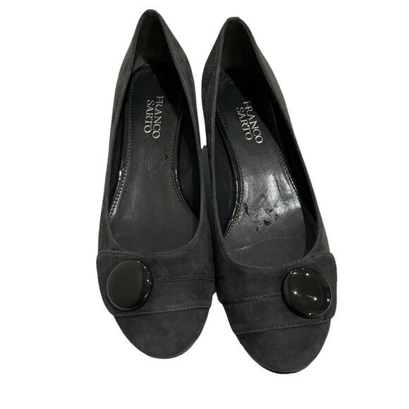 Franco Sarto women’s grey suede heels pumps dress shoes - 7.5 - Picture 6 of 6